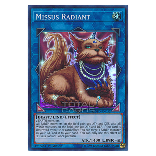 Yu-Gi-Oh! - Code of the Duelist - Missus Radiant (Super Rare) COTD-EN052