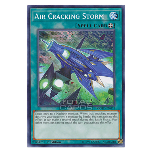 Yu-Gi-Oh! - Code of the Duelist - Air Cracking Storm (Common) COTD-EN055