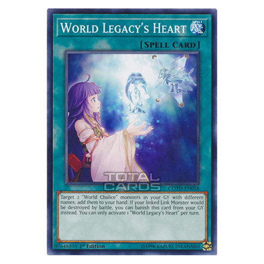 Yu-Gi-Oh! - Code of the Duelist - World Legacy's Heart (Common) COTD-EN058