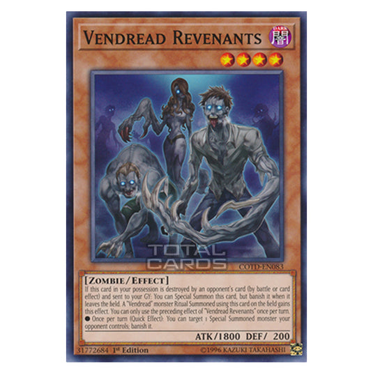 Yu-Gi-Oh! - Code of the Duelist - Vendread Revenants (Common) COTD-EN083