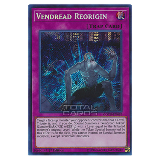 Yu-Gi-Oh! - Code of the Duelist - Vendread Reorigin (Secret Rare) COTD-EN085