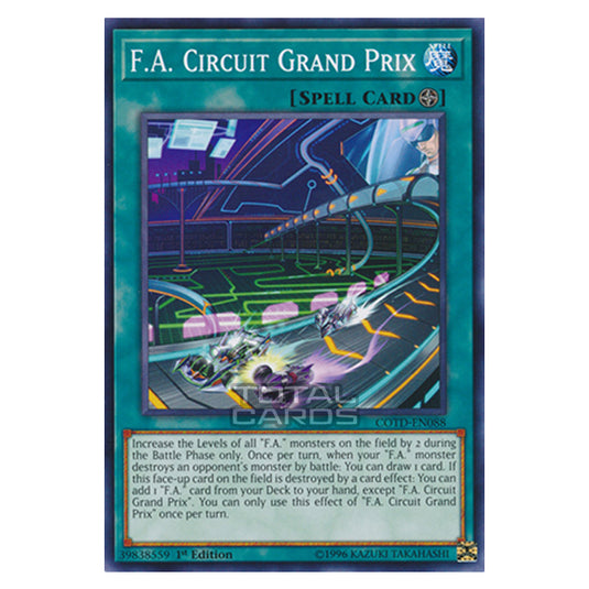 Yu-Gi-Oh! - Code of the Duelist - F.A. Circuit Grand Prix (Common) COTD-EN088