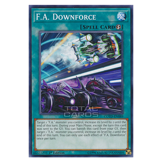 Yu-Gi-Oh! - Code of the Duelist - F.A. Downforce (Common) COTD-EN089