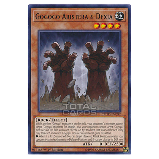 Yu-Gi-Oh! - Code of the Duelist - Gogogo Aristera & Dexia (Common) COTD-EN092