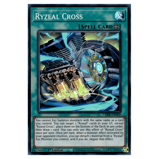 Ryzeal Cross CRBR-EN009 card from the Yu-Gi-Oh! set Crossover Breakers