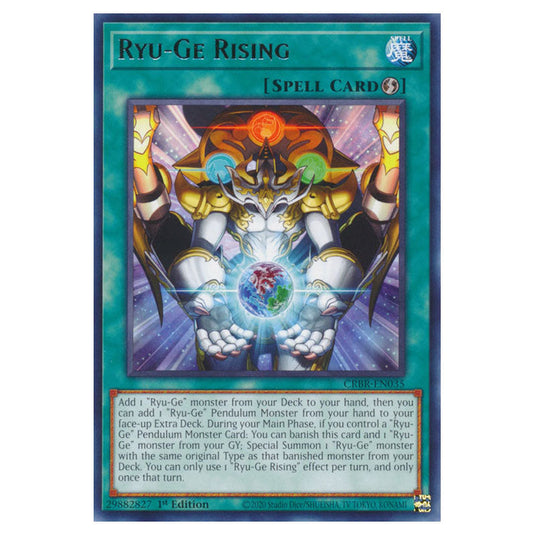 Ryu-Ge Rising CRBR-EN035 card from the Yu-Gi-Oh! set Crossover Breakers