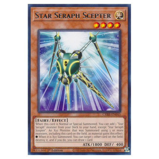 Star Seraph Scepter CRBR-EN045 card from the Yu-Gi-Oh! set Crossover Breakers