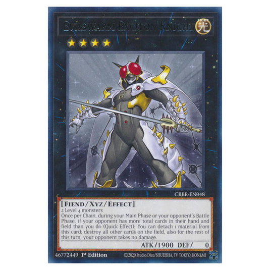 Evilswarm Exciton Knight CRBR-EN048 card from the Yu-Gi-Oh! set Crossover Breakers