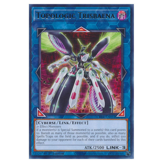 Topologic Trisbaena CRBR-EN051 card from the Yu-Gi-Oh! set Crossover Breakers