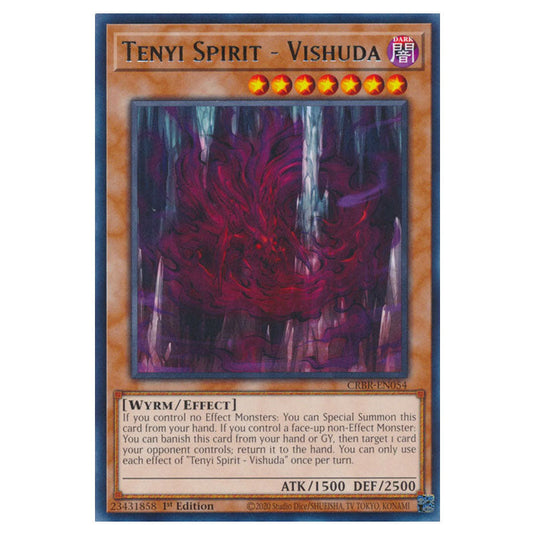 Tenyi Spirit - Vishuda CRBR-EN054 card from the Yu-Gi-Oh! set Crossover Breakers