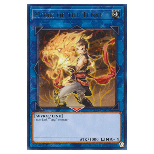 Monk of the Tenyi CRBR-EN056 card from the Yu-Gi-Oh! set Crossover Breakers