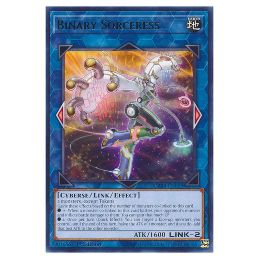 Binary Sorceress CRBR-EN059 card from the Yu-Gi-Oh! set Crossover Breakers