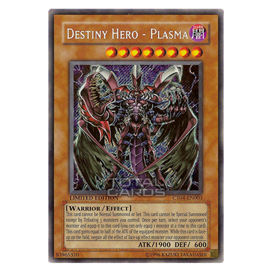 Yu-Gi-Oh! - Collector's Tins 2007 - Destiny HERO - Plasma (Secret Rare) CT04-EN003