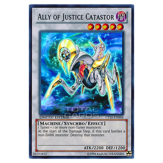 Yu-Gi-Oh! - Collector's Tin 2013 - Ally of Justice Catastor (Super Rare) CT10-EN006