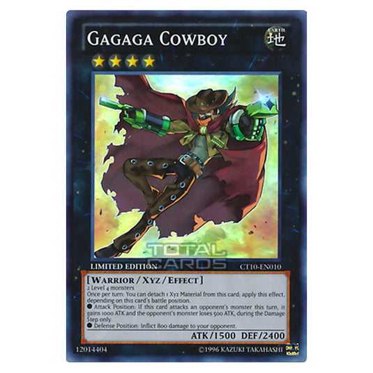 Yu-Gi-Oh! - Collector's Tin 2013 - Gagaga Cowboy (Super Rare) CT10-EN010