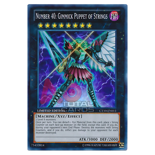 Yu-Gi-Oh! - Collector's Tin 2013 - Number 40: Gimmick Puppet of Strings (Super Rare) CT10-EN011