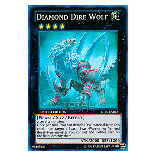 Yu-Gi-Oh! - Collector's Tin 2013 - Diamond Dire Wolf (Super Rare) CT10-EN012