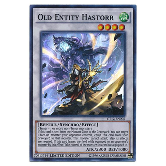 yugioh entity cards Amazon.com: YU-GI-OH! - Old Entity Hastorr (CT12-EN005) - 2015 Mega-Tin Exclusives - Limited Edition