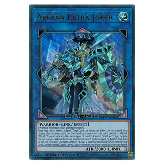 Yu-Gi-Oh! - 2018 Mega-Tin Mega Pack - Arcana Extra Joker (Ultra Rare) CT15-EN006