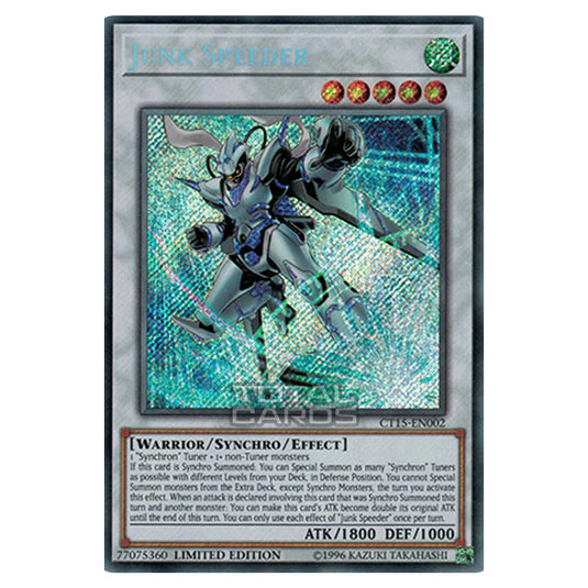 Yu-Gi-Oh! - 2018 Mega-Tin Mega Pack - Junk Speeder (Secret Rare) CT15-EN002