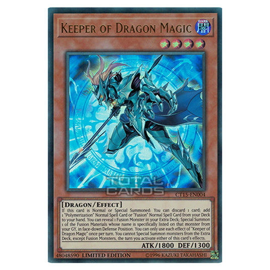 Yu-Gi-Oh! - 2018 Mega-Tin Mega Pack - Keeper of Dragon Magic (Ultra Rare) CT15-EN004