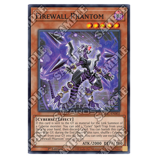 Yu-Gi-Oh! - Cyberstorm Access - Firewall Phantom (Common) CYAC-EN002 Yu-Gi-Oh! - Cyberstorm Access - Firewall Phantom (Common) CYAC-EN002