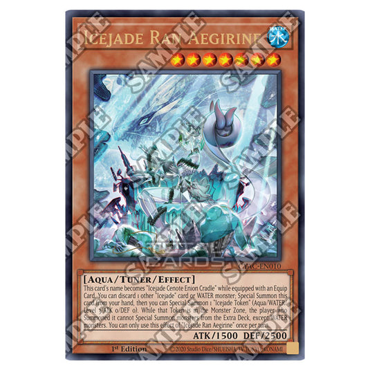 Yu-Gi-Oh! - Cyberstorm Access - Icejade Ran Aegerine (Ultra Rare) CYAC-EN010