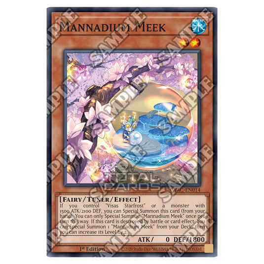 Yu-Gi-Oh! - Cyberstorm Access - Mannadium Meek (Super Rare) CYAC-EN014 Yu-Gi-Oh! - Cyberstorm Access - Mannadium Meek (Super Rare) CYAC-EN014