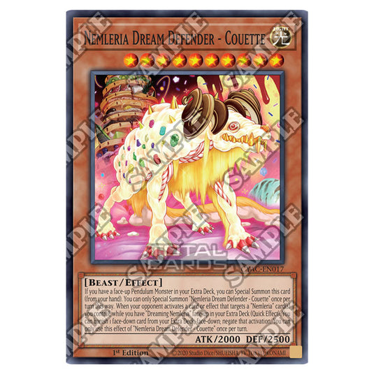 Yu-Gi-Oh! - Cyberstorm Access - Nemleria Dream Defender - Couette (Common) CYAC-EN017