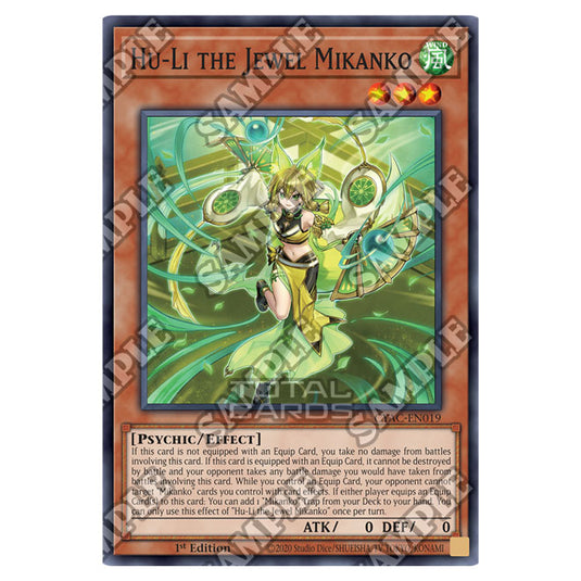 Yu-Gi-Oh! - Cyberstorm Access - Hu-Li the Jewel Mikanko (Common) CYAC-EN019