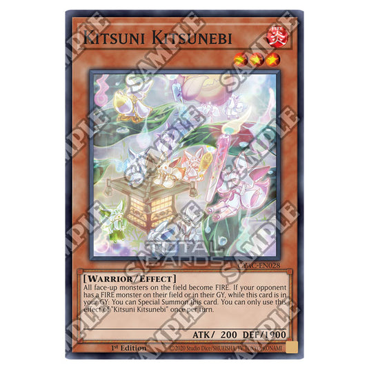 Yu-Gi-Oh! - Cyberstorm Access - Kitsuni Kitsunebi (Common) CYAC-EN028