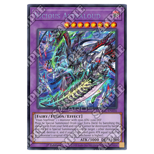 Yu-Gi-Oh! - Cyberstorm Access - Vicious Astraloud (Secret Rare) CYAC-EN036