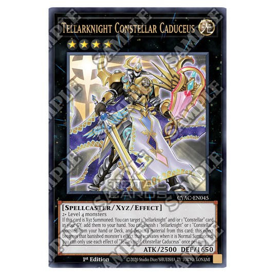 Yu-Gi-Oh! - Cyberstorm Access - Tellarknight Constellar Caduceus (Ultra Rare) CYAC-EN045