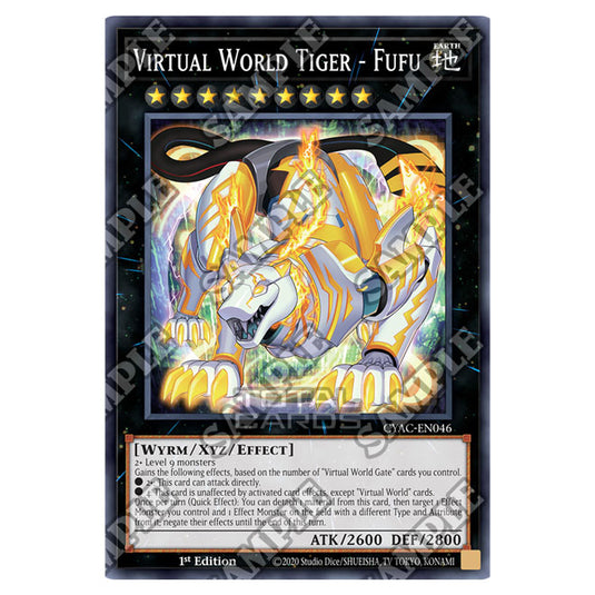 Yu-Gi-Oh! - Cyberstorm Access - Virtual World Tiger - Fufu (Common) CYAC-EN046