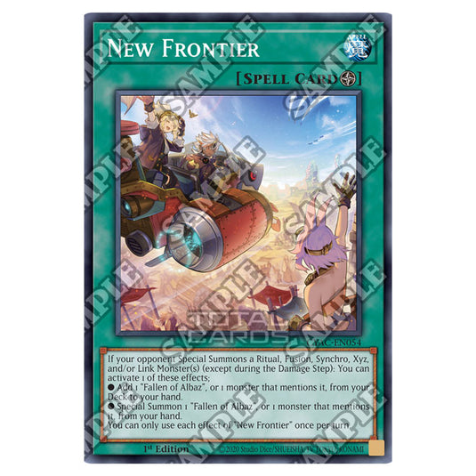 Yu-Gi-Oh! - Cyberstorm Access - New Frontier (Common) CYAC-EN054 Yu-Gi-Oh! - Cyberstorm Access - New Frontier (Common) CYAC-EN054