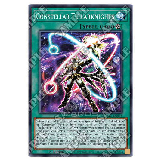 Yu-Gi-Oh! - Cyberstorm Access - Constellar Tellarknights (Super Rare) CYAC-EN064