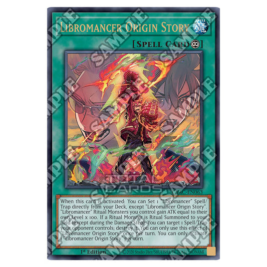 Yu-Gi-Oh! - Cyberstorm Access - Libromancer Origin Story (Ultra Rare) CYAC-EN063