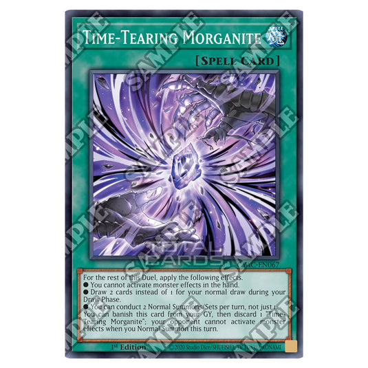 Yu-Gi-Oh! - Cyberstorm Access - Time-Tearing Morganite (Super Rare) CY Yu-Gi-Oh! - Cyberstorm Access - Time-Tearing Morganite (Super Rare) CY