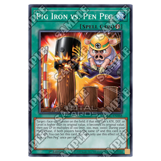 Yu-Gi-Oh! - Cyberstorm Access - Pig Iron vs. Pen Peg (Common) CYAC-EN068