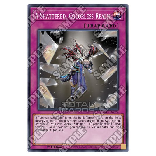 Yu-Gi-Oh! - Cyberstorm Access - A Shattered, Colorless Realm (Common) CYAC-EN074