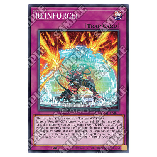 Yu-Gi-Oh! - Cyberstorm Access - REINFORCE! (Common) CYAC-EN075 Yu-Gi-Oh! - Cyberstorm Access - REINFORCE! (Common) CYAC-EN075