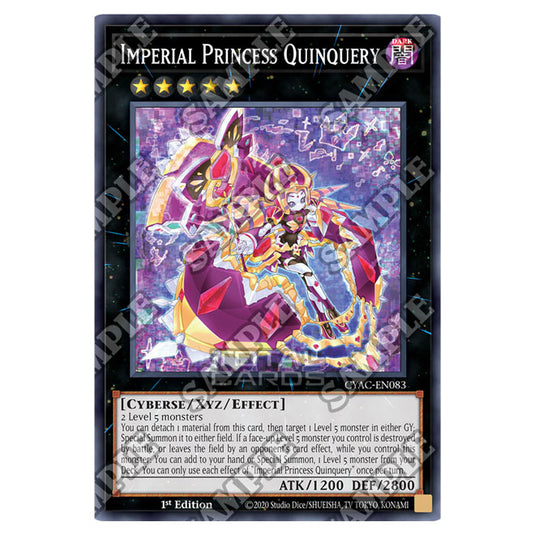 Yu-Gi-Oh! - Cyberstorm Access - Imperial Princess Quinquery (Common) CYAC-EN083