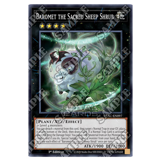 Yu-Gi-Oh! - Cyberstorm Access - Baromet the Sacred Sheep Shrub (Super Yu-Gi-Oh! - Cyberstorm Access - Baromet the Sacred Sheep Shrub (Super