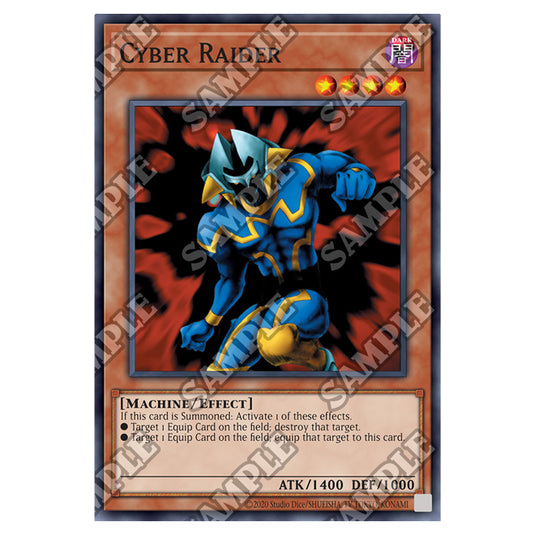 Yu-Gi-Oh! - Dark Crisis - 25th Anniversary Reprint - Cyber Raider (Common) DCR-25-EN011