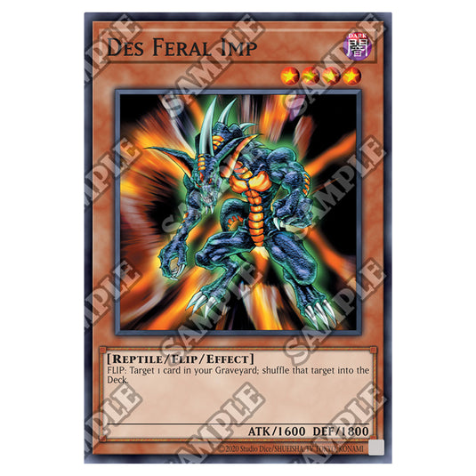 Yu-Gi-Oh! - Dark Crisis - 25th Anniversary Reprint - Des Feral Imp (Rare) DCR-25-EN014