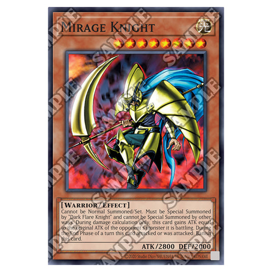 Yu-Gi-Oh! - Dark Crisis - 25th Anniversary Reprint - Mirage Knight (Super Rare) DCR-25-EN018