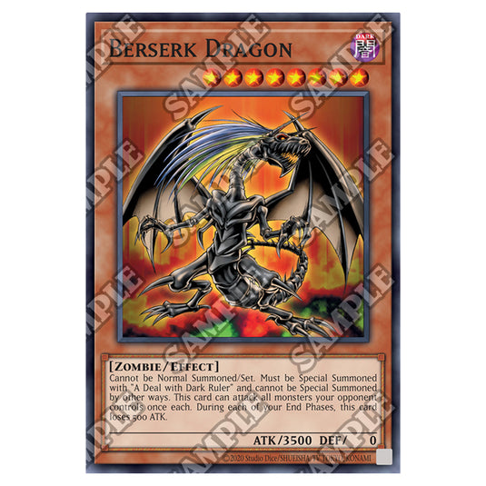 Yu-Gi-Oh! - Dark Crisis - 25th Anniversary Reprint - Berserk Dragon (Super Rare) DCR-25-EN019