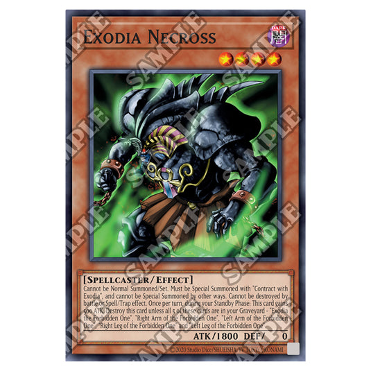 Yu-Gi-Oh! - Dark Crisis - 25th Anniversary Reprint - Exodia Necross (Ultra Rare) DCR-25-EN020