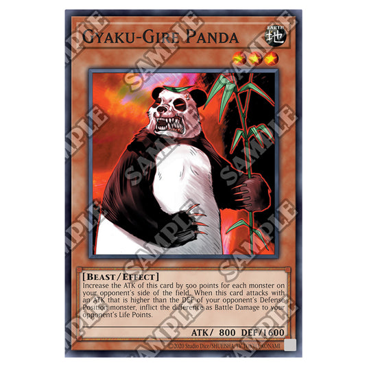 Yu-Gi-Oh! - Dark Crisis - 25th Anniversary Reprint - Gyaku-Gire Panda (Common) DCR-25-EN021