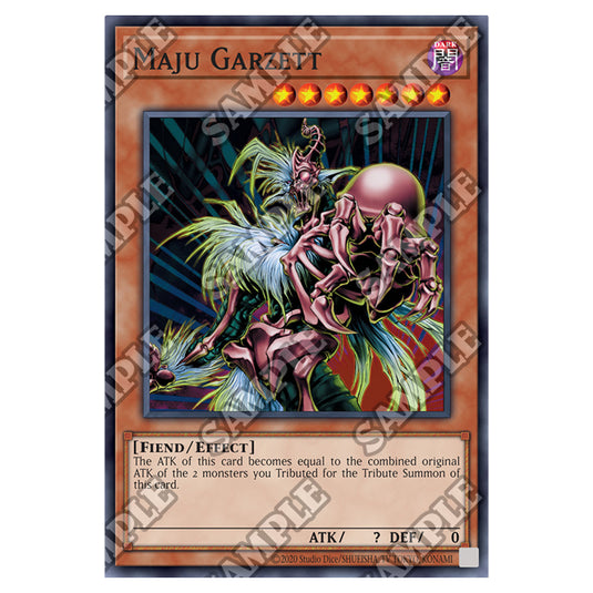 Yu-Gi-Oh! - Dark Crisis - 25th Anniversary Reprint - Maju Garzett (Short Print) DCR-25-EN024